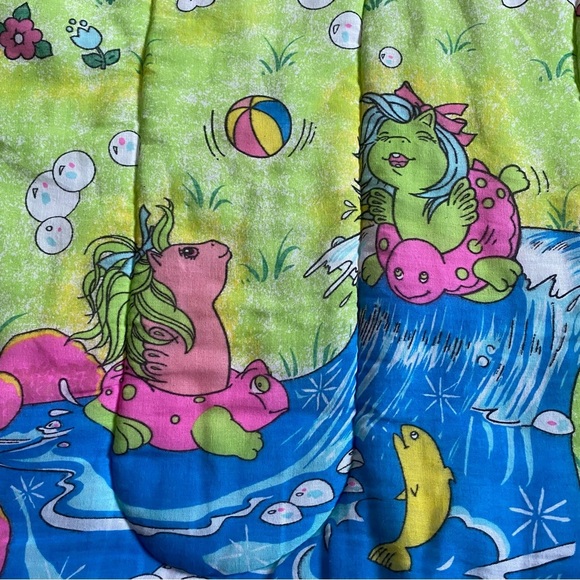 Vintage My Little Pony sleeping bag children’s sleepover bag Hasbro 1986 - Picture 9 of 16
